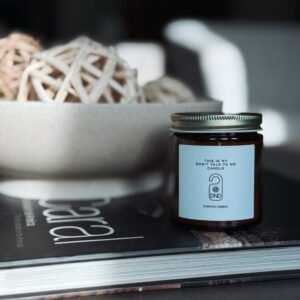"Do Not Disturb" Candle