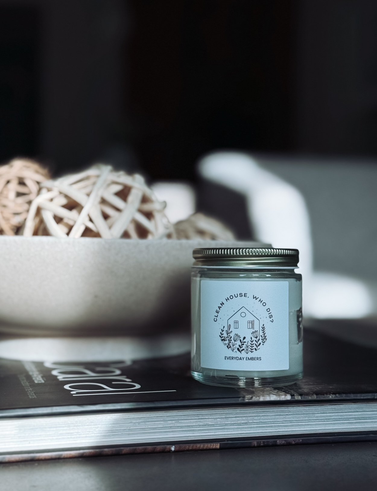 Clean House Who Dis? Candle - Image 3